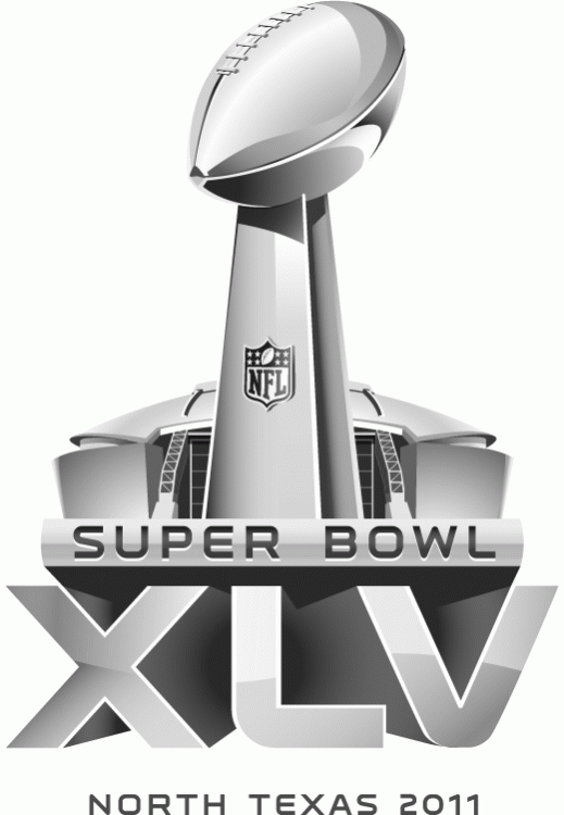 Super Bowl XLV Alternate Logo t shirts iron on transfers